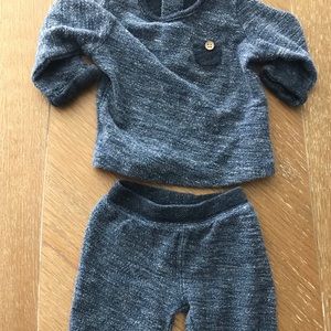 Blue Terrycloth outfit